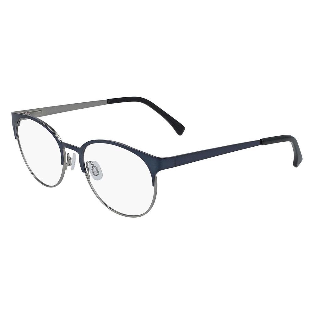 NEW ALTAIR EVOLUTION A4505 414 Navy Stainless Steel Eyeglasses 51/17/140